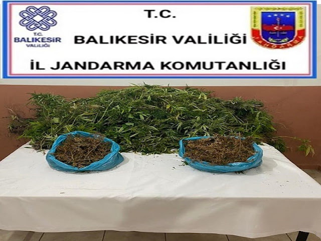 ERDEK'TE UYUŞTURUCU OPERASYONU