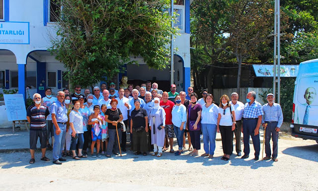 CHP'DEN ADA MAHALLELERİNE ZİYARET