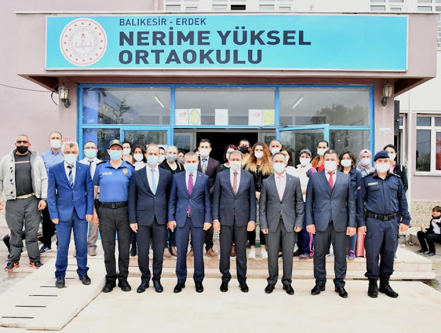 VALİ ŞILDAK ERDEK'TE