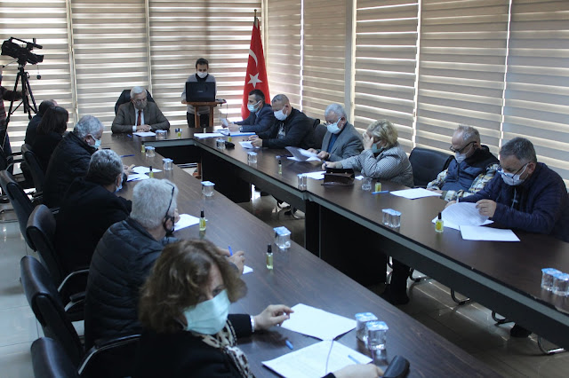 BELEDİYE MECLİSİ ŞUBAT GÜNDEMİ İÇİN TOPLANDI