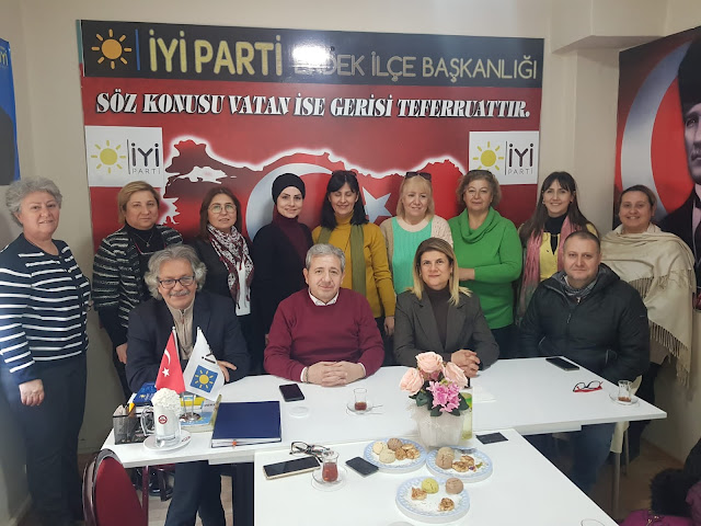 İYİ PARTİ İL YÖNETİM KURULU ERDEK'TEYDİ