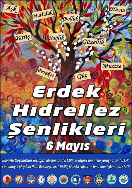 ERDEK'TE 'HIDIRELLEZ' ETKİNLİKLERLE KUTLANACAK