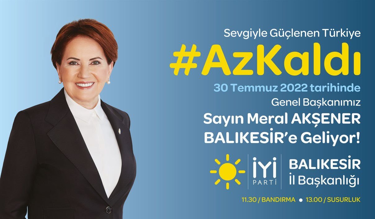 AKŞENER, BANDIRMA VE SUSURLUK'A GELECEK