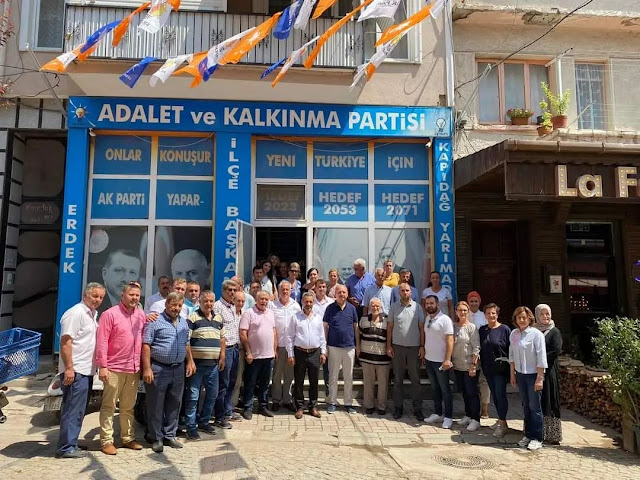 AK PARTİ BALIKESİR MİLLETVEKİLİ ÇELİK'TEN ERDEK ZİYARETİ