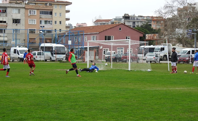 ERDEKSPOR, GRANİT OCAKLARSPOR İLE HAZIRLIK MAÇINDA KARŞILAŞTI