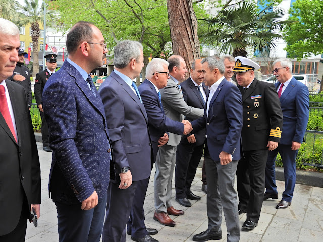 ERDEK'TE PROTOKOL BAYRAMLAŞMASI