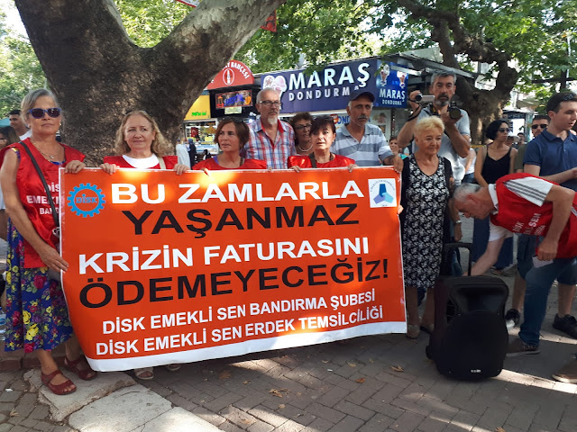 EMEKLİ-SEN'DEN ZAMLARA TEPKİ 