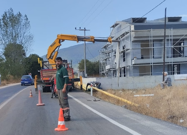 OCAKLAR'DA DOĞAL GAZ ÇALIŞMALARI BAŞLADI