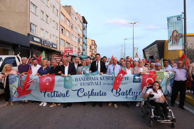 32. ULUSLARARASI BANDIRMA KUŞ CENNETİ FESTİVALİ BAŞLADI