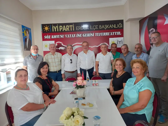 İYİ PARTİ GRUP BAŞKANI'NDAN ERDEK'E ZİYARET