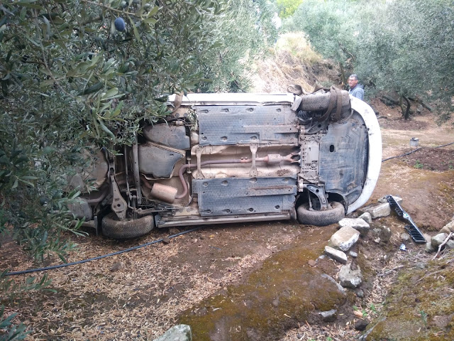 YAĞIŞ KAZA GETİRDİ