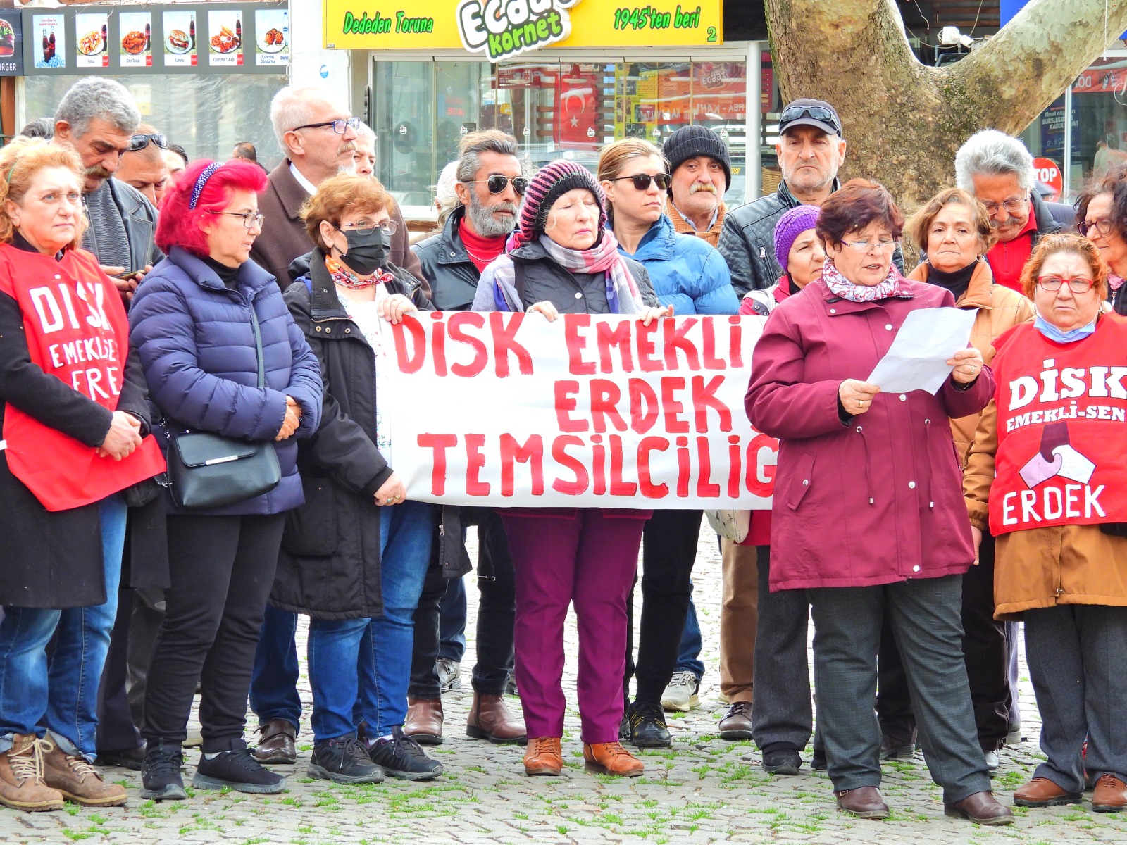 ERDEK DİSK EMEKLİ SEN'DEN BASIN AÇIKLAMASI