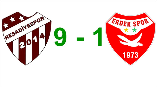 ERDEKSPOR, REŞADİYE'DEN ELİ BOŞ DÖNDÜ