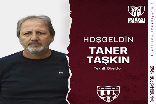 BANDIRMASPOR, TANER TAŞKIN'LA ANLAŞTI