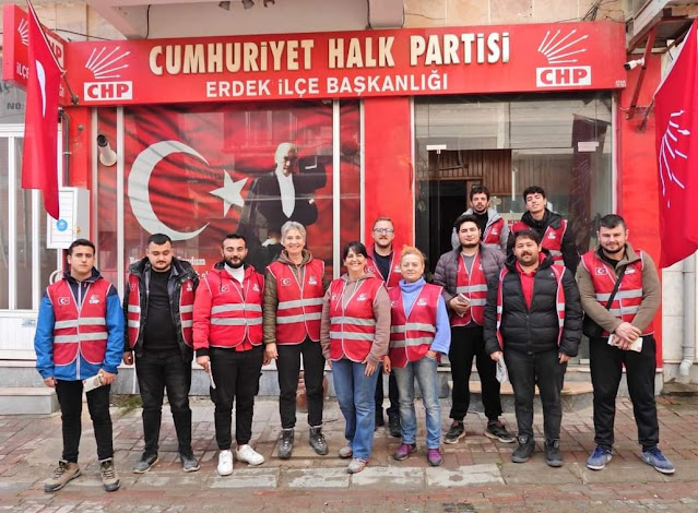 CHP İLÇE BAŞKANLIĞI, GENÇLİK KOLLARI İLE ÇALIŞMALARA BAŞLADI