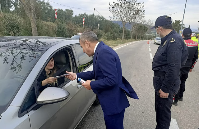 KAYMAKAM ATASOY'DAN BAYRAM ÖNCESİ SÜRÜCÜLERE UYARI