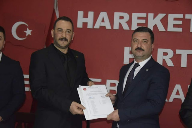 MHP ERDEK'TE DEVİR TESLİM TÖRENİ