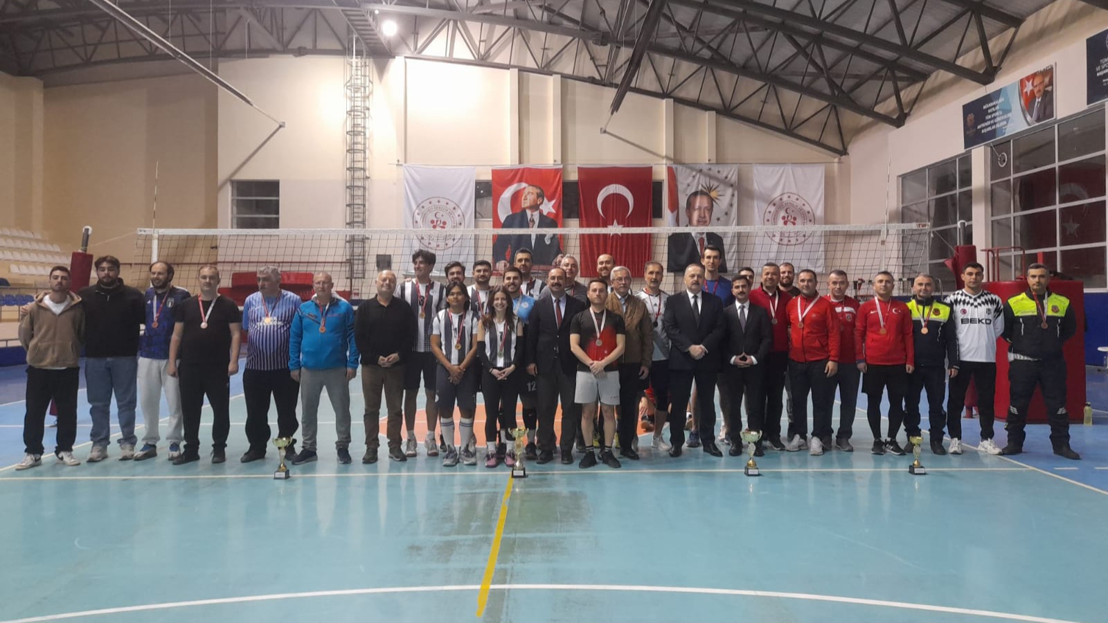 KURUMLAR ARASI VOLEYBOL TURNUVASI SONA ERDİ