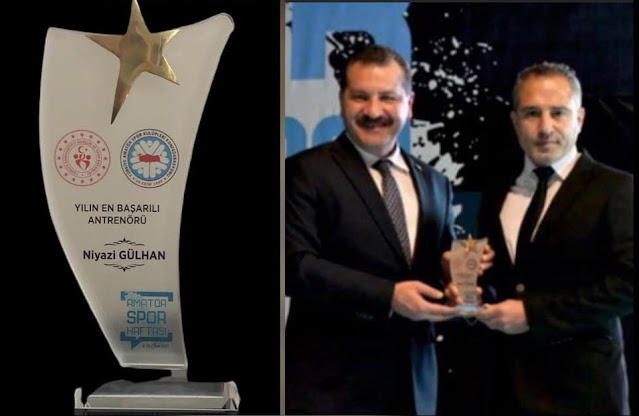 NİYAZİ GÜLHAN EN BAŞARILI ANTRENÖR SEÇİLDİ