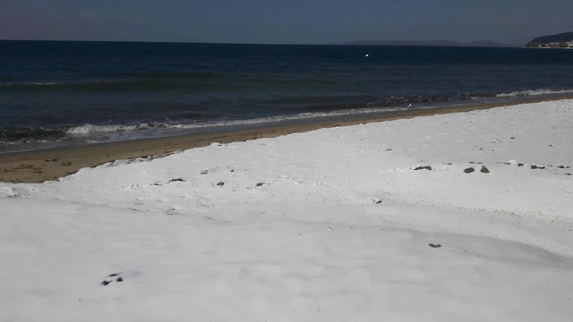 MART KARI ERDEK'TE DE ETKİLİ OLDU