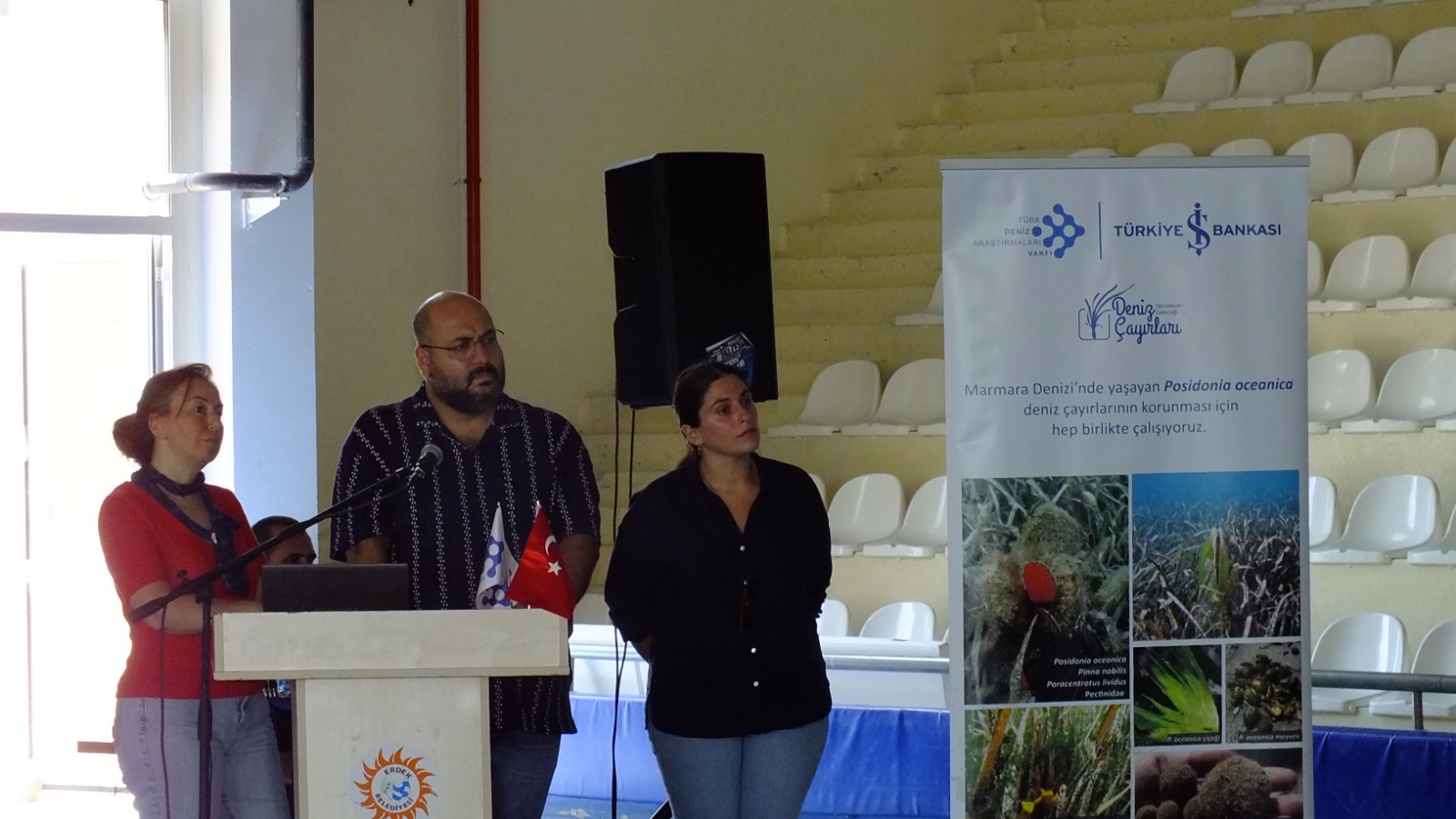 ERDEK'TE DENİZ ÇAYIRLARI ÇALIŞTAYI