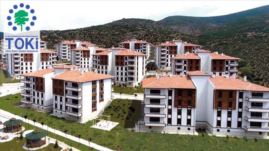 ERDEK'TE 300 KİŞİ TOKİ KONUTLARINA HAK KAZANDI