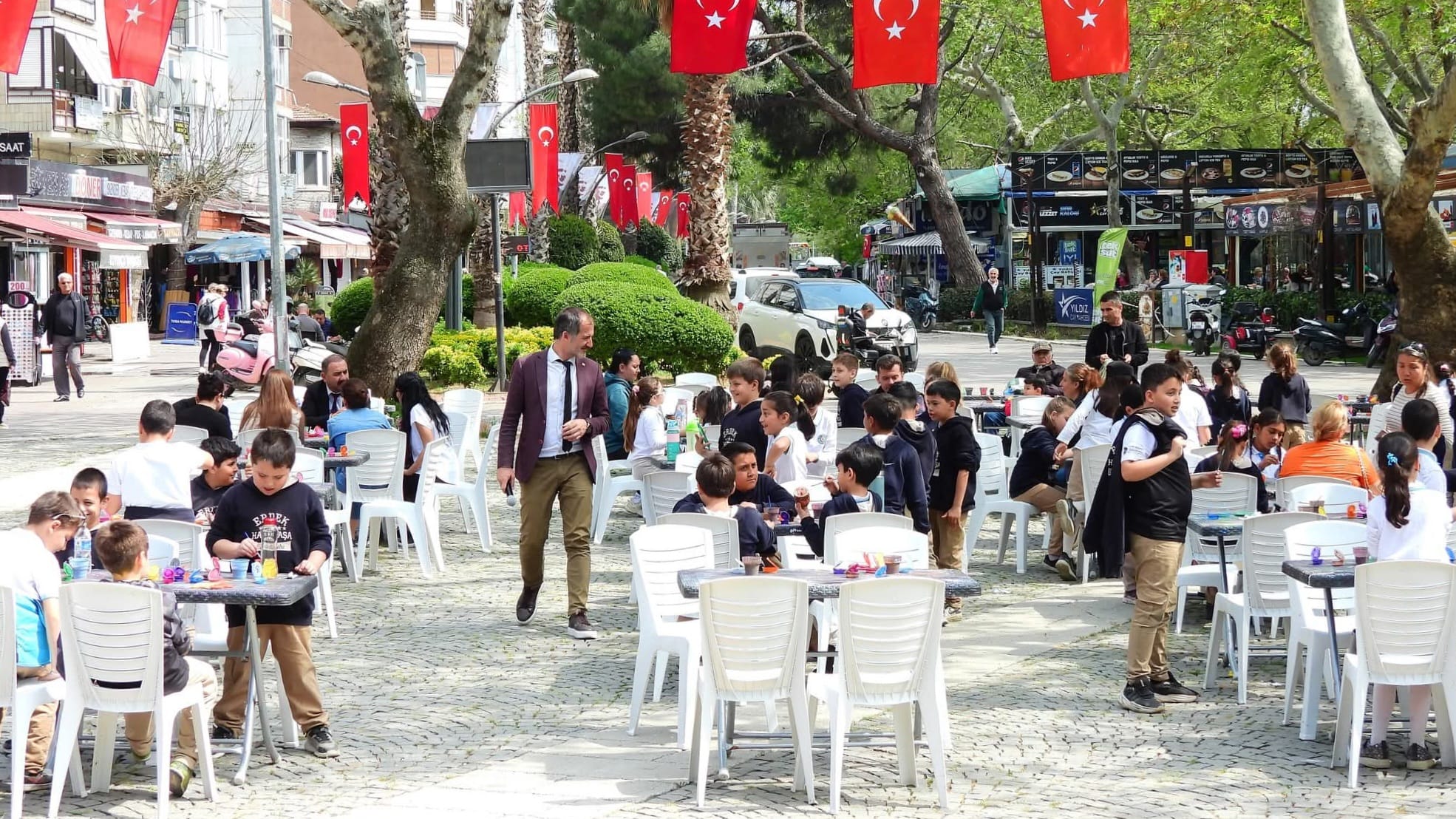 23 NİSAN ETKİNLİKLERİ SANAT ŞENLİĞİ İLE BAŞLADI