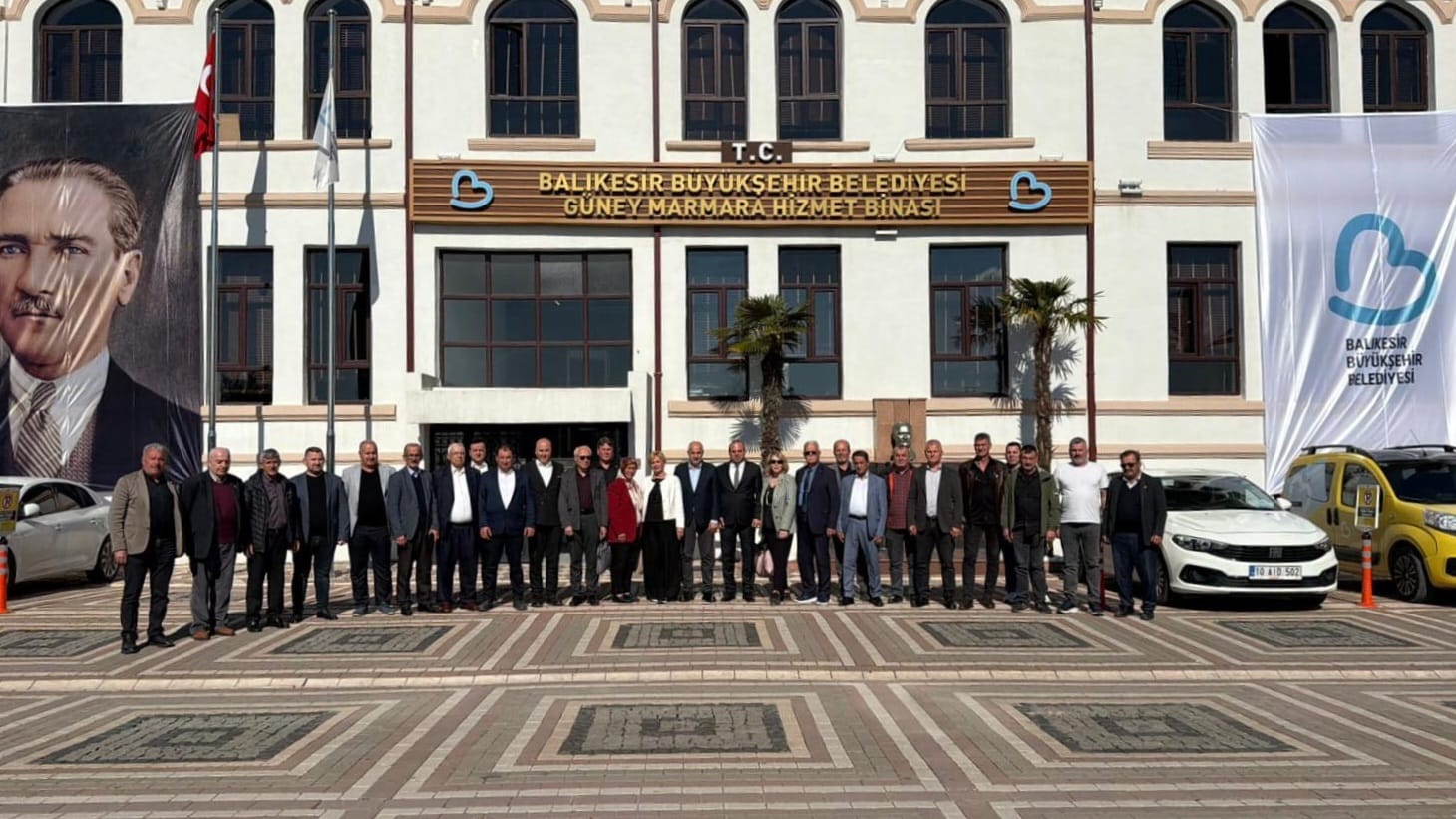 BÜYÜKŞEHİR BELEDİYESİ GÜNEY MARMARA'DA MUHTARLARLA BULUŞMAYA DEVAM EDİYOR 