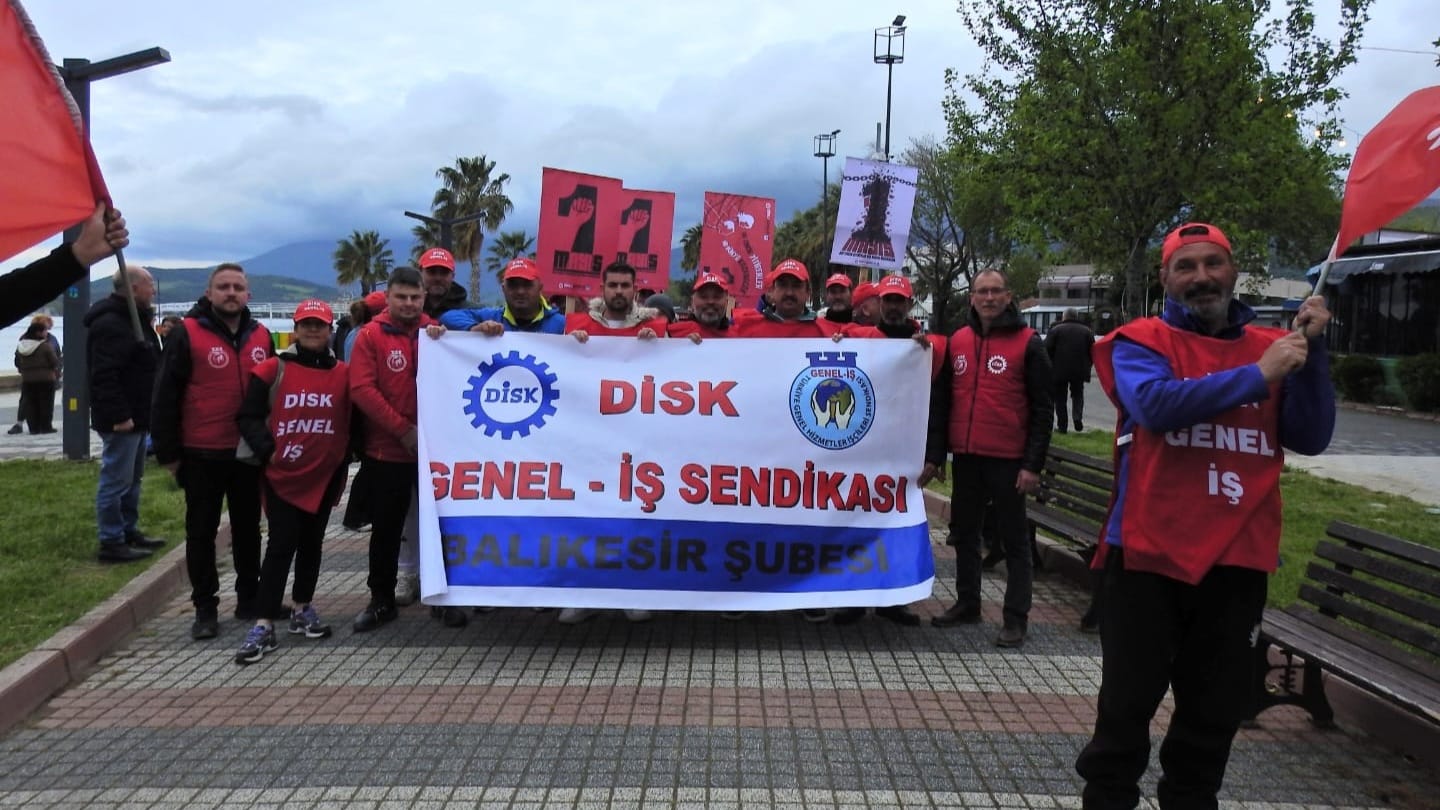 1 MAYIS EMEK VE DAYANIŞMA GÜNÜ KUTLANDI