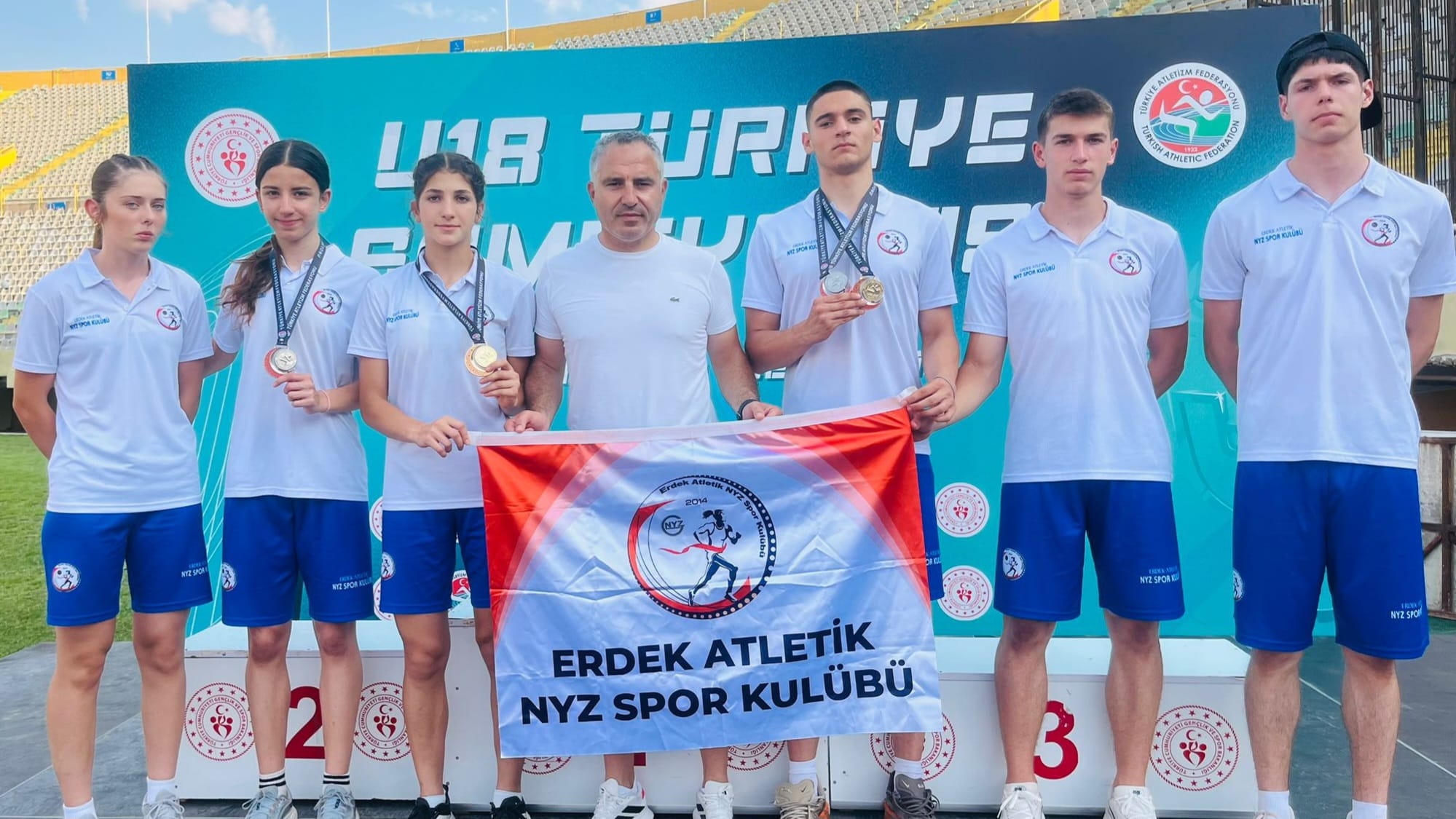 ERDEK ATLETİK NYZ SPOR KULÜBÜ’NDEN U-18 TÜRKİYE ŞAMPİYONASI’NDA BÜYÜK BAŞARI