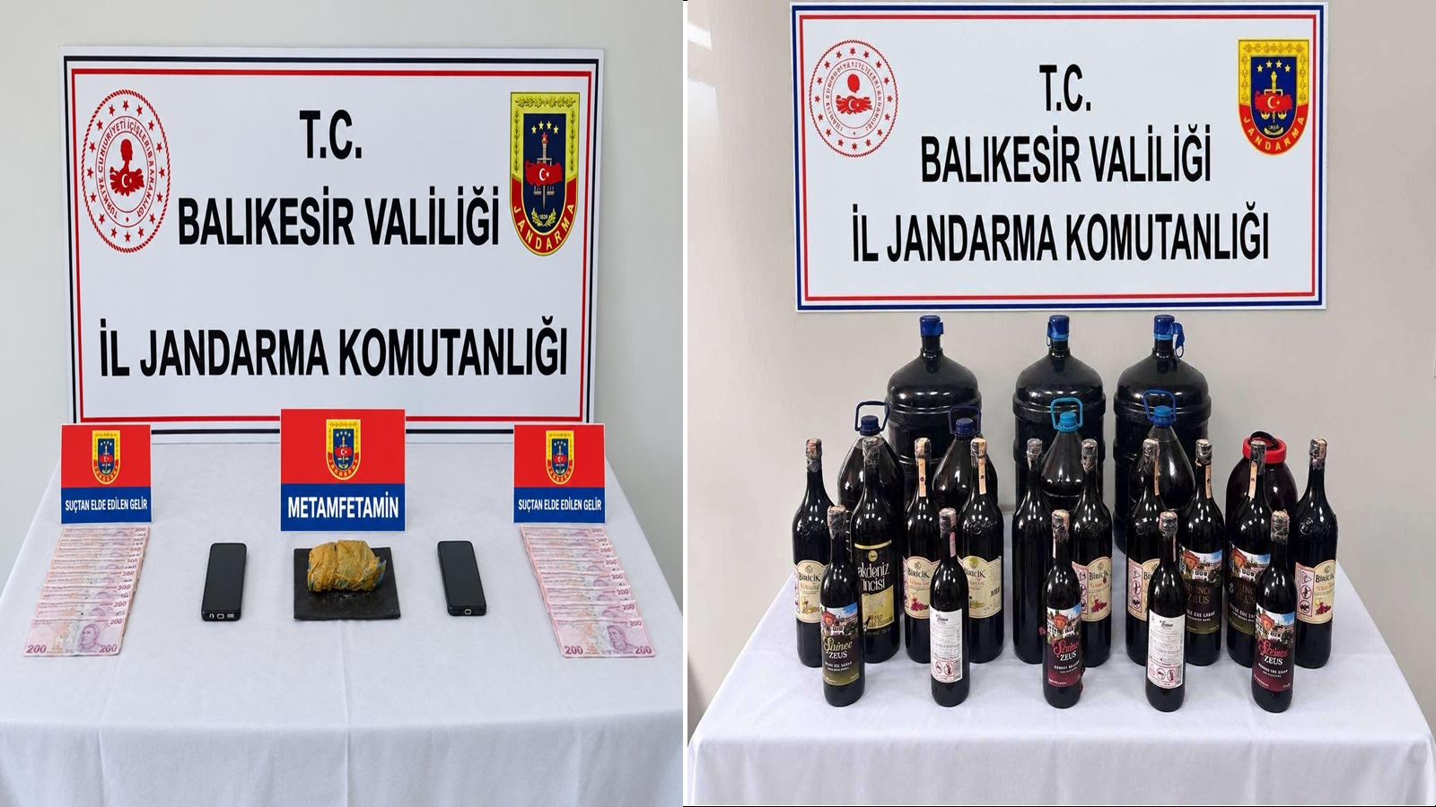 JANDARMADAN UYUŞTURUCU VE KAÇAK ALKOLE GEÇİT YOK