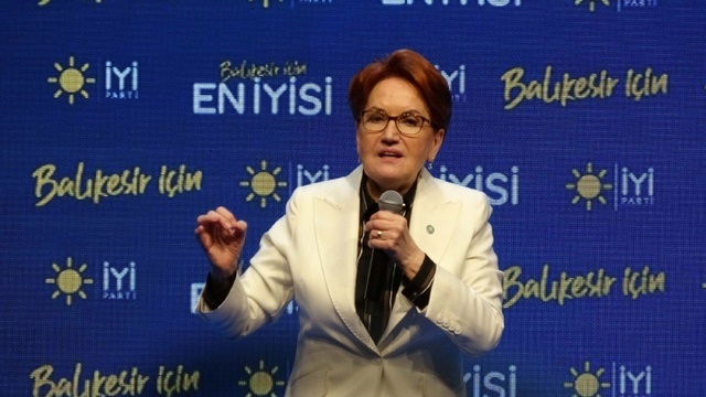 İYİ PARTİ LİDERİ AKŞENER BALIKESİR'DE