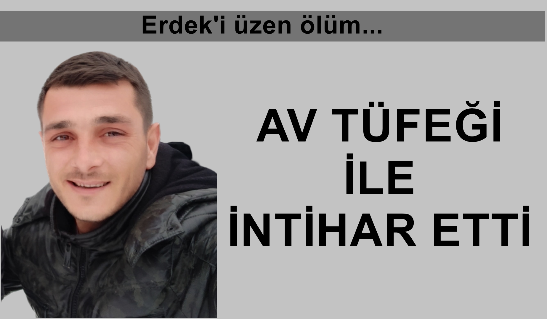 ERDEK'İ ÜZEN İNTİHAR 