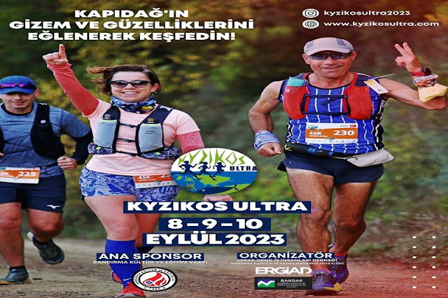 KYZİKOS ULTRA MARATON PROGRAMI AÇIKLANDI