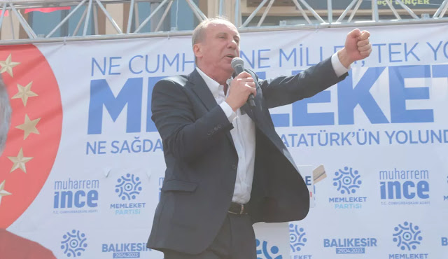 MUHARREM İNCE'DEN BALIKESİR'DE MİTİNG