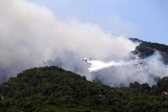 KAZ DAĞLARI YANIYOR!